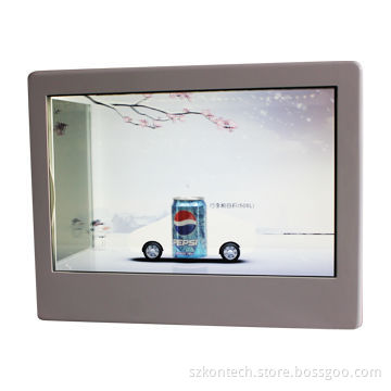 24/32/42-inch Transparent Advertising Players with SD/USB/CF/Wall Mount/Wi-Fi/RJ45/3G Optional